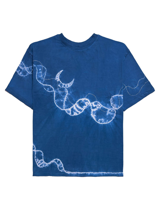 CHANDRA LEHAR T-SHIRT -  BLUE