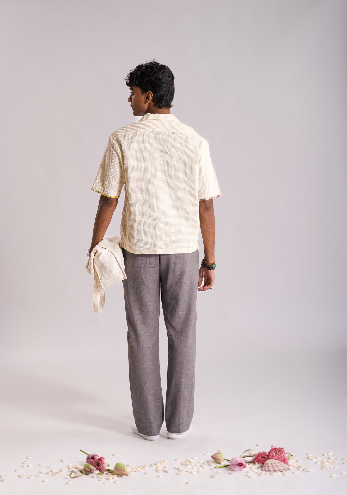 Knitted Jaali Shirt - OW